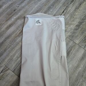 The Ollie Light Gray Swaddle Blanket